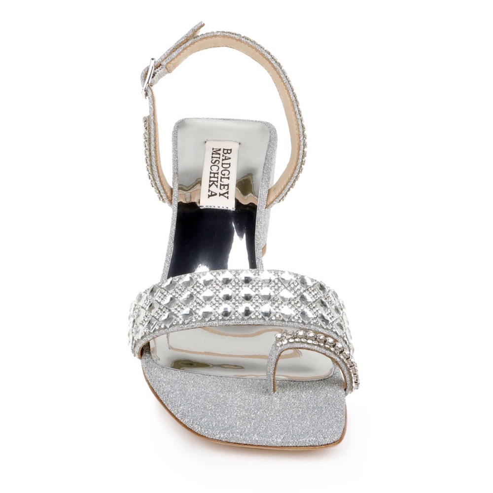 NWOB BADGLEY MISCHKA Beatrice Chunky Block Heel - Picture 2 of 14